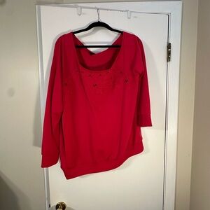 Torrid Vibrant Red Top